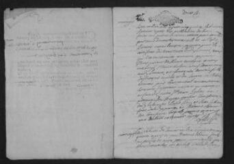 11 vues Registre paroissial. Baptêmes, mariages, sépultures (janvier-novembre 1695)
