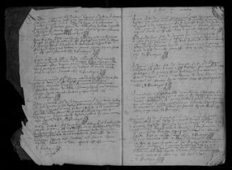 128 vues Registre paroissial. Baptêmes (1635-janvier 1668)