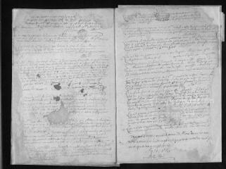 26 vues Registre paroissial. Baptêmes, mariages, sépultures (juillet 1682-décembre 1691)