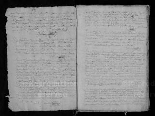 175 vues  - Registre paroissial. Baptêmes, mariages, sépultures (1675-juillet 1684) (ouvre la visionneuse)