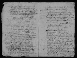 19 vues Registre paroissial. Baptêmes (j1649-août 1655)