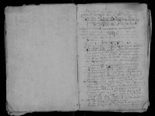 118 vues Registre paroissial. Baptêmes (juillet 1657-janvier 1676) ; mariages (juillet 1654-novembre 1674) ; mariages, sépultures (juillet 1670-novembre 1675)