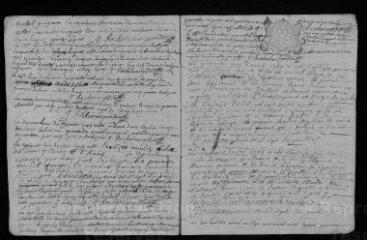 10 vues Registre paroissial. Baptêmes, mariages, sépultures (janvier-novembre 1709)