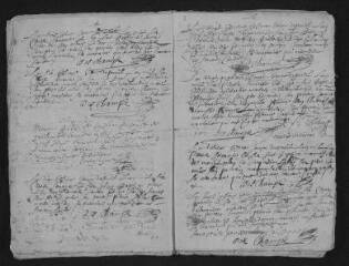 30 vues  - Registre paroissial. Baptêmes (mars 1666-juin 1668) (ouvre la visionneuse)