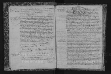 166 vues  - Registre paroissial. Baptêmes, mariages, sépultures (1723-1725 ; 1727-mars 1733) (ouvre la visionneuse)