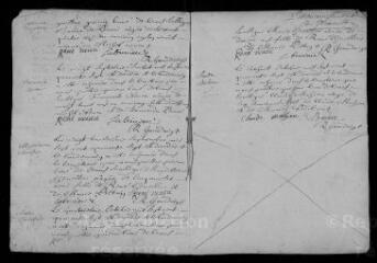 7 vues Registre paroissial. Sépultures (juin-octobre 1747)