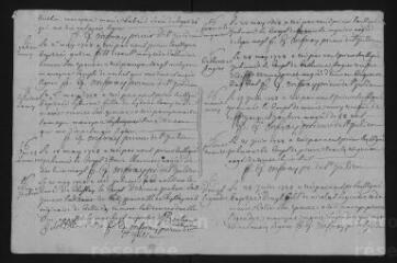 7 vues Registre paroissial. Baptêmes, mariages, sépultures (1728) ; baptême (janvier 1729)