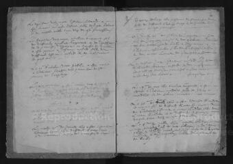 177 vues Registre paroissial. Baptêmes (1632-1649) ; mariages (février 1619-juillet 1628 ; juin 1640-novembre 1641) ; sépultures (novembre 1619-novembre 1649)