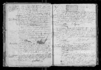 364 vues Registre paroissial. Baptêmes, mariages, sépultures (février 1700-décembre 1718) ; sépultures (janvier 1719)