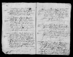 21 vues Registre paroissial. Baptêmes, mariages (1670-janvier 1671) ; baptêmes (février 1671)