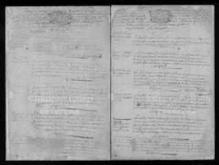 8 vues  - Registre paroissial. Baptêmes, mariages, sépultures (janvier-novembre 1734) (ouvre la visionneuse)