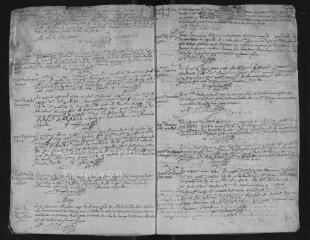 17 vues Registre paroissial. Baptêmes, mariages, sépultures (avril 1692-février 1693)