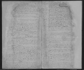 15 vues Registre paroissial. Baptêmes, mariages, sépultures (octobre 1708-novembre 1710)