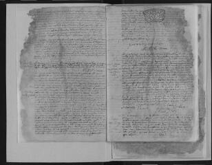 74 vues Registre paroissial. Baptêmes, mariages, sépultures (1718-janvier 1725)