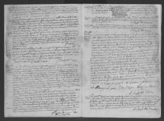 25 vues Registre paroissial. Baptêmes, mariages, sépultures (avril 1730-septembre 1732)