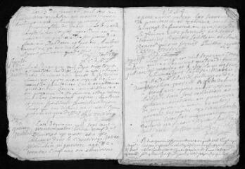 32 vues Registre paroissial. Baptêmes, mariages, sépultures (octobre 1733-décembre 1736) ; baptêmes, sépultures (janvier-mars 1737)