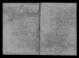 45 vues  - Registre paroissial. Baptêmes (septembre 1639-janvier 1651) (ouvre la visionneuse)