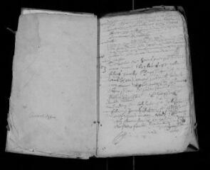 218 vues Registre paroissial. Baptêmes (décembre 1622-novembre 1638)