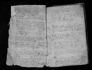 171 vues Registre paroissial. Baptêmes (1639-octobre 1651)