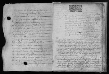 162 vues Registre paroissial des baptêmes, mariages, sépultures (mai 1701-1714)