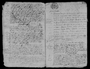 60 vues  - Registre paroissial. Baptêmes, mariages, sépultures (octobre 1675-octobre 1679) (ouvre la visionneuse)