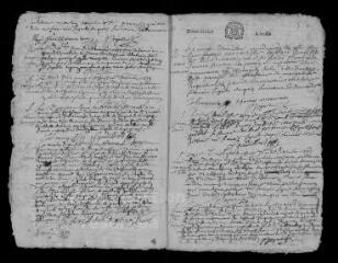 16 vues Registre paroissial. Baptêmes, mariages, sépultures (novembre 1679-décembre 1680)