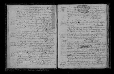 138 vues Registre paroissial. Baptêmes, mariages, sépultures (novembre 1731-décembre 1740)