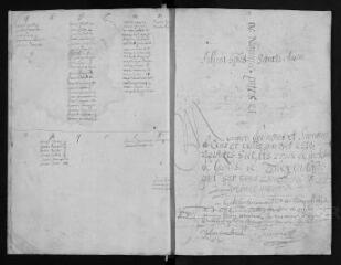 116 vues Registre paroissial des baptêmes (1629-1655) ; mariages (1629-1641, 1653) ; sépultures (1629-1650, 1653). MARCHENOIR Baptêmes, mariages, sépultures 1650-1655. Dans le registre de Talcy se trouve relié une petite partie de BMS de Marchenoir.