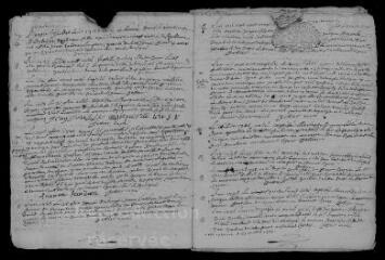 17 vues Registre paroissial. Baptêmes, mariages, sépultures (novembre 1724-octobre 1729)