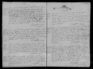 17 vues  - Registre paroissial. Baptêmes, mariages, sépultures (1693-mars 1694) (ouvre la visionneuse)