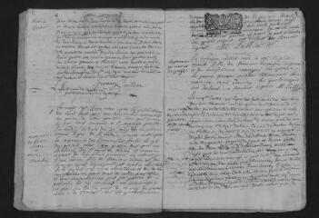 25 vues Registre paroissial. Baptêmes, mariages, sépultures (1701-février 1703)