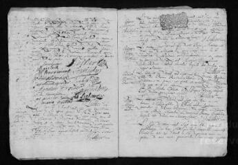 29 vues  - Registre paroissial. Baptêmes, mariages, sépultures (1703-décembre 1705) ; baptêmes, sépultures (janvier 1706) (ouvre la visionneuse)