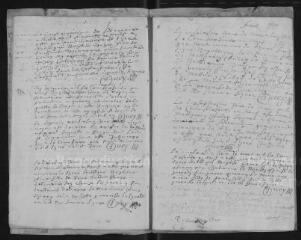 25 vues  - Registre paroissial. Baptêmes, mariages, sépultures (1669-juillet 1670) (ouvre la visionneuse)