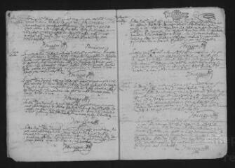 13 vues  - Registre paroissial. Baptêmes, mariages, sépultures (février 1680-février 1681) (ouvre la visionneuse)
