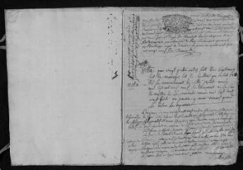 25 vues Registre paroissial. Baptêmes, mariages, sépultures (mai 1729-janvier 1731)