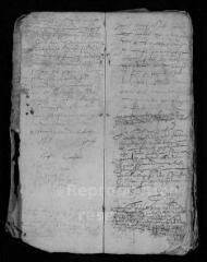 60 vues Registre paroissial. Baptêmes (mars 1589-mars 1597)