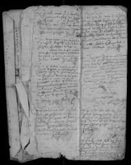 107 vues Registre paroissial. Baptêmes (juin 1612-janvier 1619) ; mariages, sépultures (avril 1612-juillet 1619)