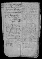 40 vues Registre paroissial. Baptêmes, mariages, sépultures (août 1621-février 1637)
