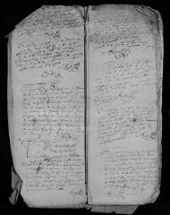 29 vues Registre paroissial. Baptêmes (1626-octobre 1630) ; mariages, sépultures (février 1626-octobre 1628)