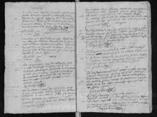 203 vues Registre paroissial. Baptêmes, mariages, sépultures (février 1668-juin 1679)