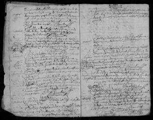 71 vues  - Registre paroissial. Baptêmes, mariages, sépultures (juillet 1679-décembre 1685) (ouvre la visionneuse)