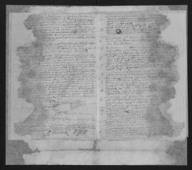 11 vues  - Registre paroissial. Baptêmes, mariages, sépultures (1690-février 1692) (ouvre la visionneuse)
