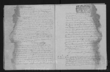 10 vues Registre paroissial. Baptêmes, mariages, sépultures (1702-février 1703)