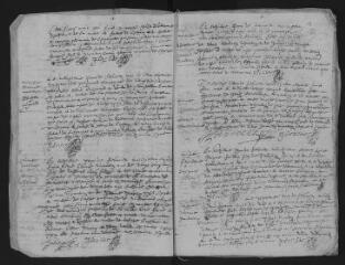 15 vues  - Registre paroissial. Baptêmes, mariages, sépultures (1668) ; baptêmes, sépultures (janvier 1669) (ouvre la visionneuse)