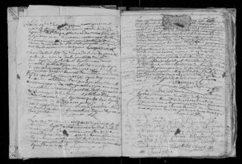 124 vues Registre paroissial. Baptêmes, mariages, sépultures (1703-janvier 1713)
