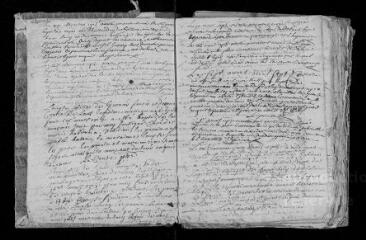 204 vues Registre paroissial. Baptêmes, mariages, sépultures (février 1713-mai 1732)