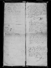 29 vues Registre paroissial. Baptêmes (juillet 1625-mars 1635)