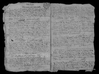 5 vues Registre paroissial. Baptêmes, mariages, sépultures (janvier-avril 1675)
