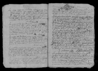 13 vues Registre paroissial. Baptêmes, mariages, sépultures (mai 1689-février 1691)