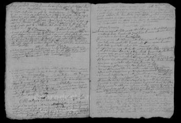 5 vues  - Registre paroissial. Baptêmes, mariages, sépultures (avril 1721-août 1723) (ouvre la visionneuse)
